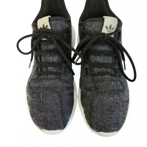 Adidas Originals Tubular 6.5 Black Grey Knit Sneakers - Picture 5 of 16